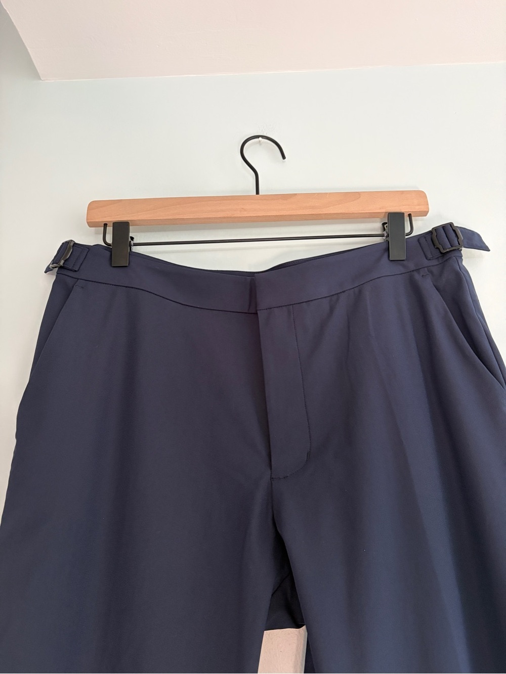 G/Fore Men's Tech Tab 4 Way Stretch Golf Pants Trouser Navy Blue 32x28 G4MS23B91 - Picture 4 of 12